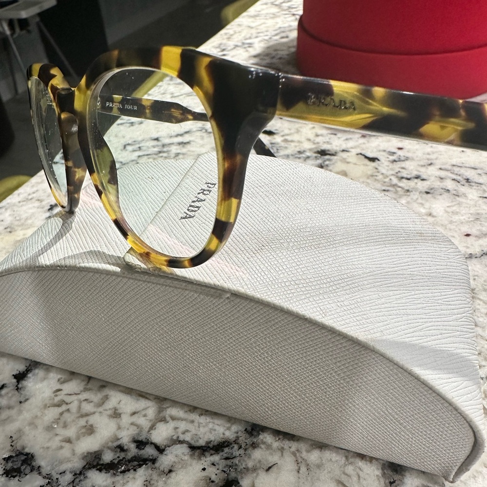 Prada Eyeglass Frames With Case - image 1